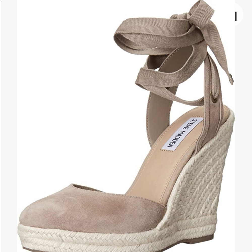Steve Madden Barre Espadrille Wedge Sandal - Picture 2 of 3